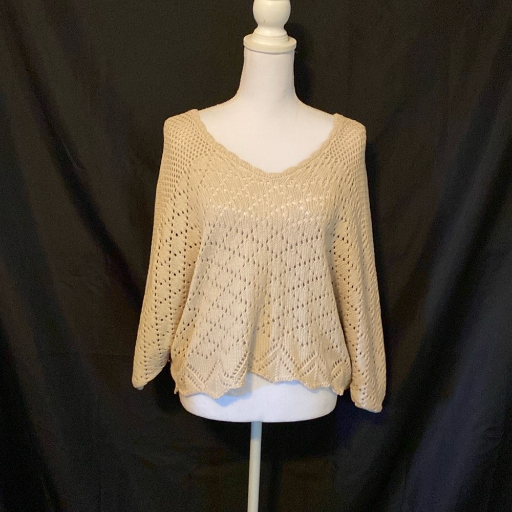 Willow + Root crop sweater